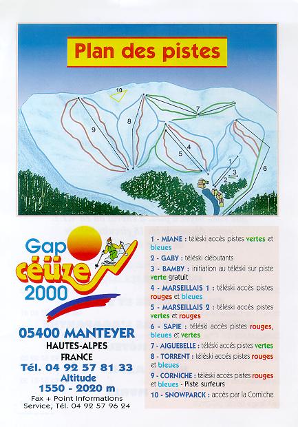 Brochure Gap/ Céüze 2000
